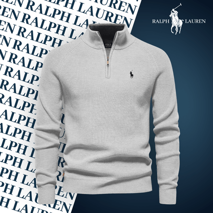 R&L Zip-Collar Sweater