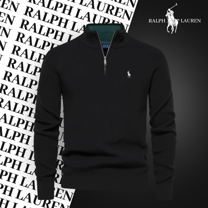 R&L Zip-Collar Sweater