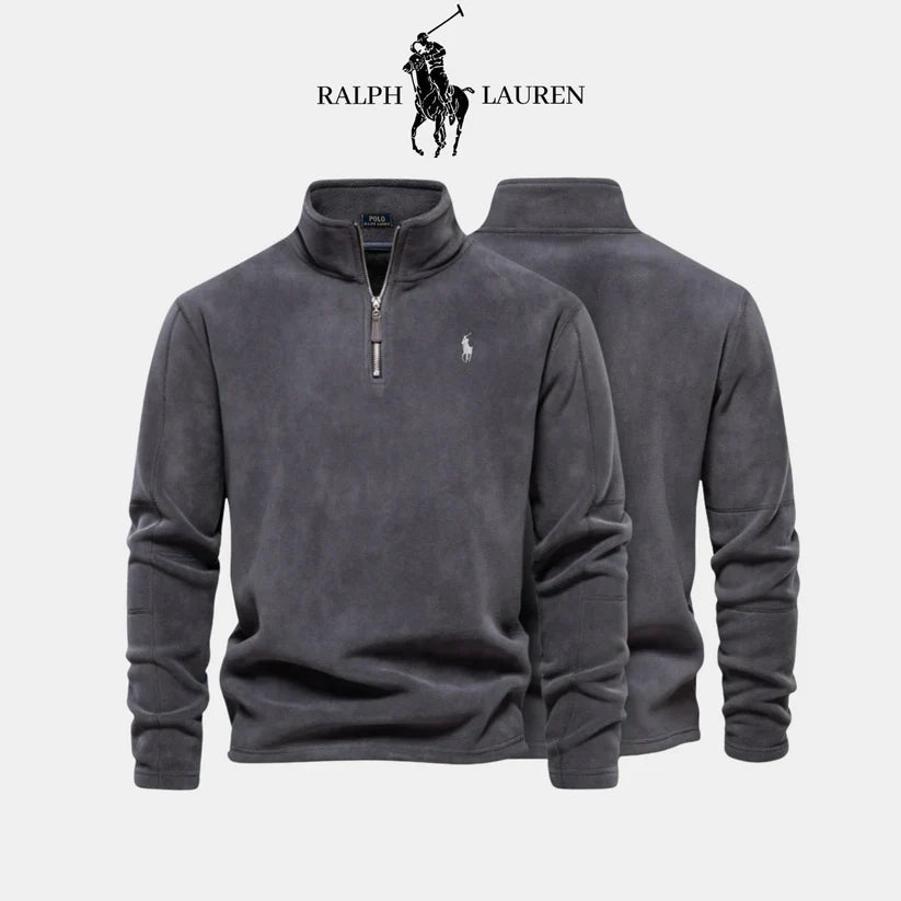 RL Men’s Premium Fleece Quarter-Zip Jacket