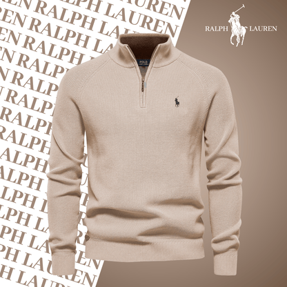 R&L Zip-Collar Sweater