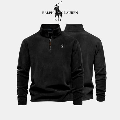 RL Men’s Premium Fleece Quarter-Zip Jacket