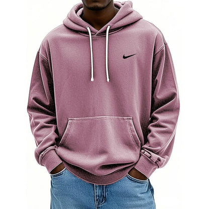 Fashionable Casual Loose Hooded Sweatshirt