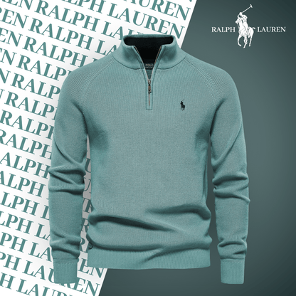 R&L Zip-Collar Sweater