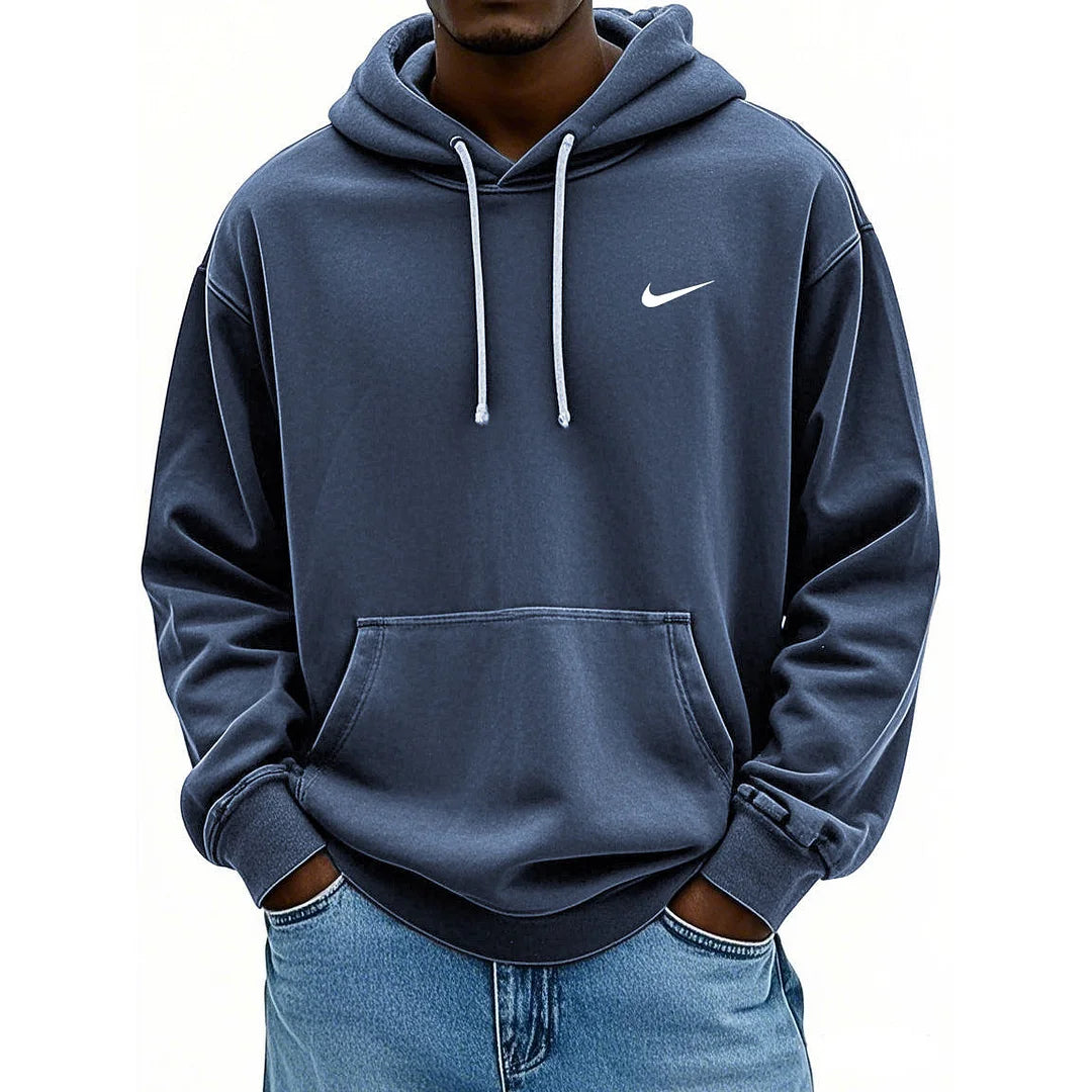 Fashionable Casual Loose Hooded Sweatshirt